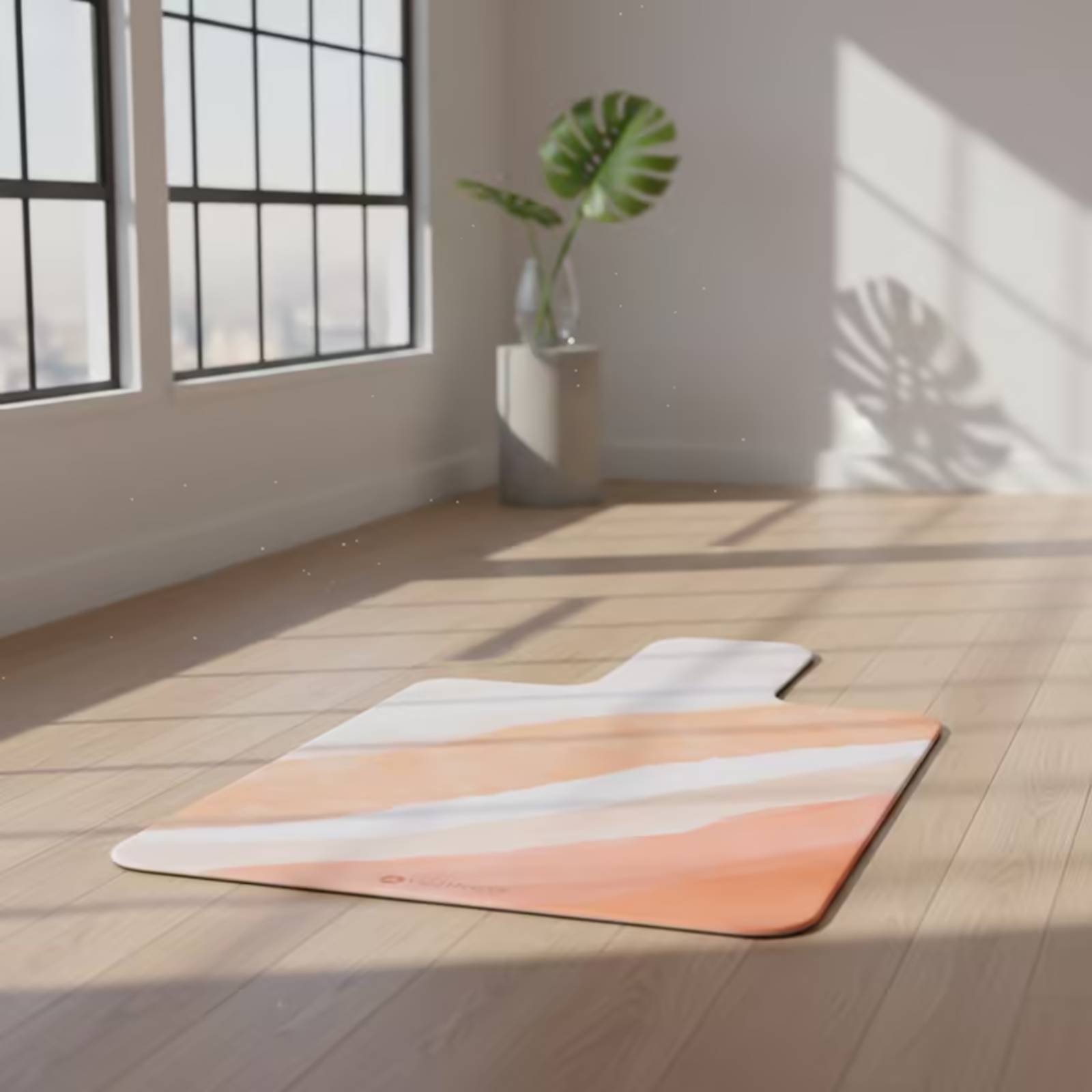 Pilates & Yoga Knokke - Tapete de Ejercicio de Gamuza para