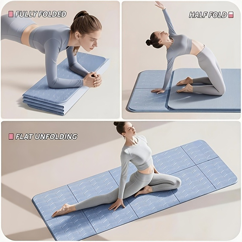 Pilates Yoga Mat Thickness - Tapete de Yoga Plegable Extra Grueso