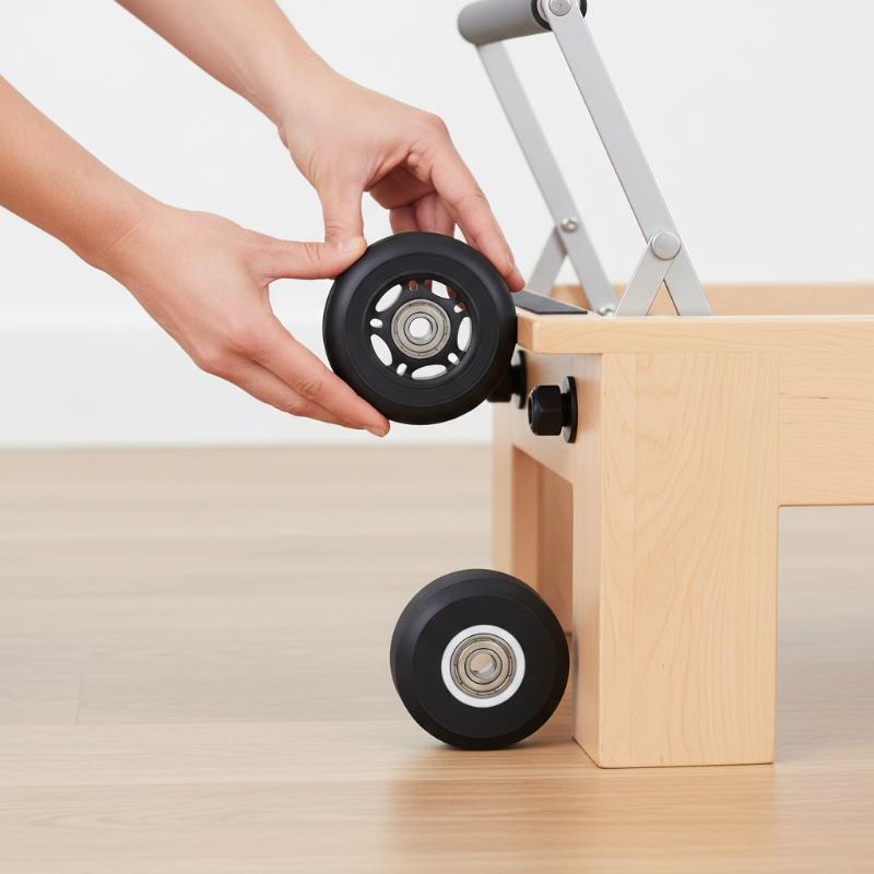 Pilates & Yoga Knokke - Rueda para Pilates Reformer, Rodamiento Silencioso
