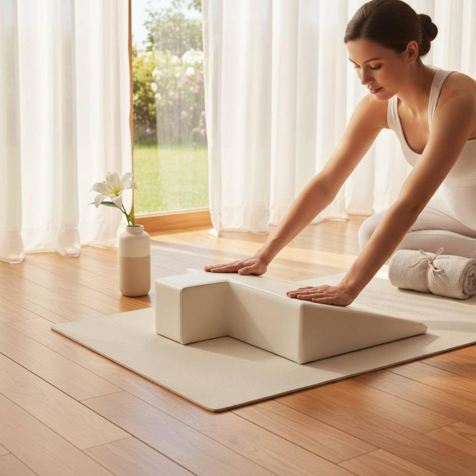 Pilates & Yoga Knokke - Cojín de Soporte para Maternidad, Espuma