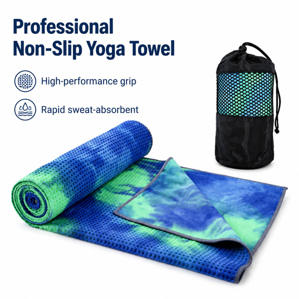 Toalla de Yoga antideslizante  - Pilates Yoga Hot reseña y precio