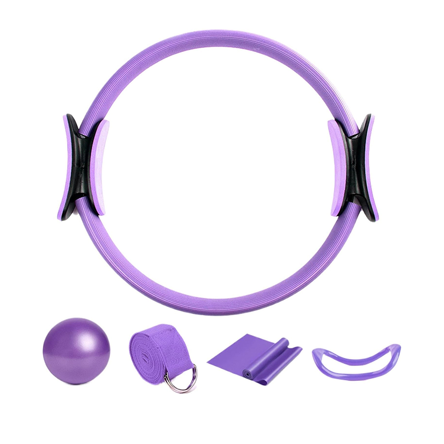 Kit básico de Pilates de cinco - Pilates Yoga For Weight Loss reseña y precio