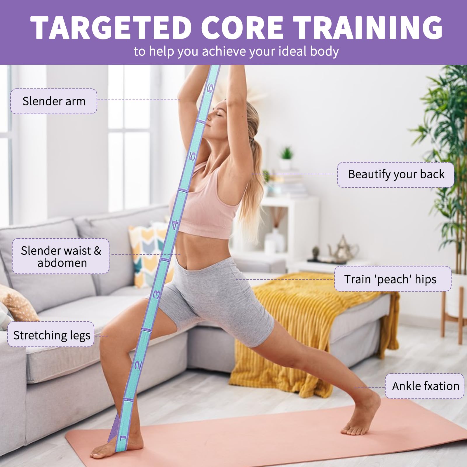 Banda de Resistencia para Adel - Pilates Yoga Hot reseña y precio