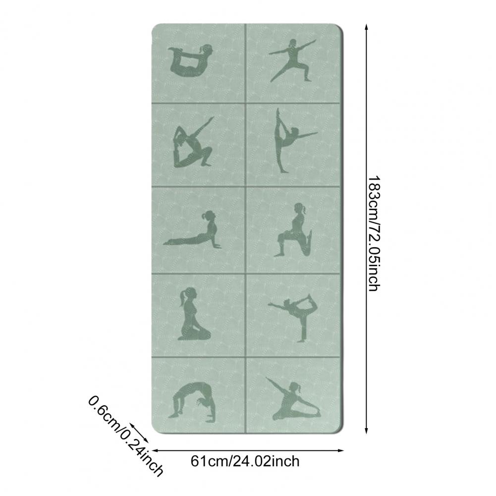 Colchoneta de Yoga Plegable, E - Pilates Yoga Mat Thickness reseña y precio