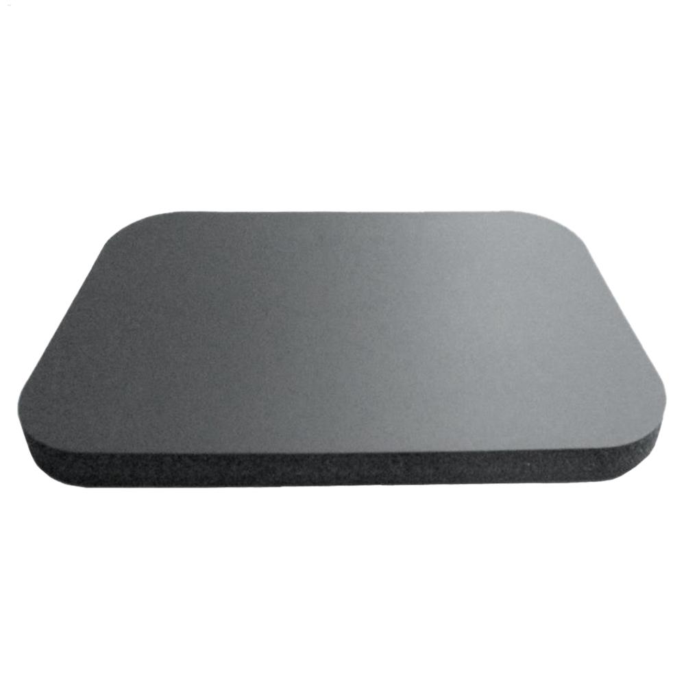Almohadilla negra para rodilla - Pilates Yoga Matte reseña y precio