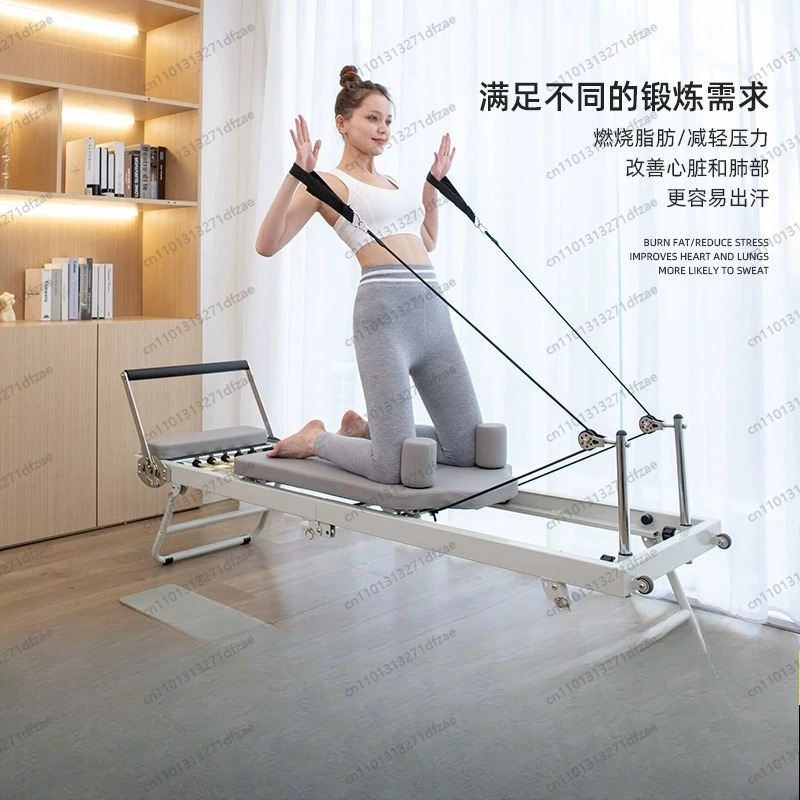 Máquina de Pilates de Acero y  - Pilates Yoga For Weight Loss reseña y precio