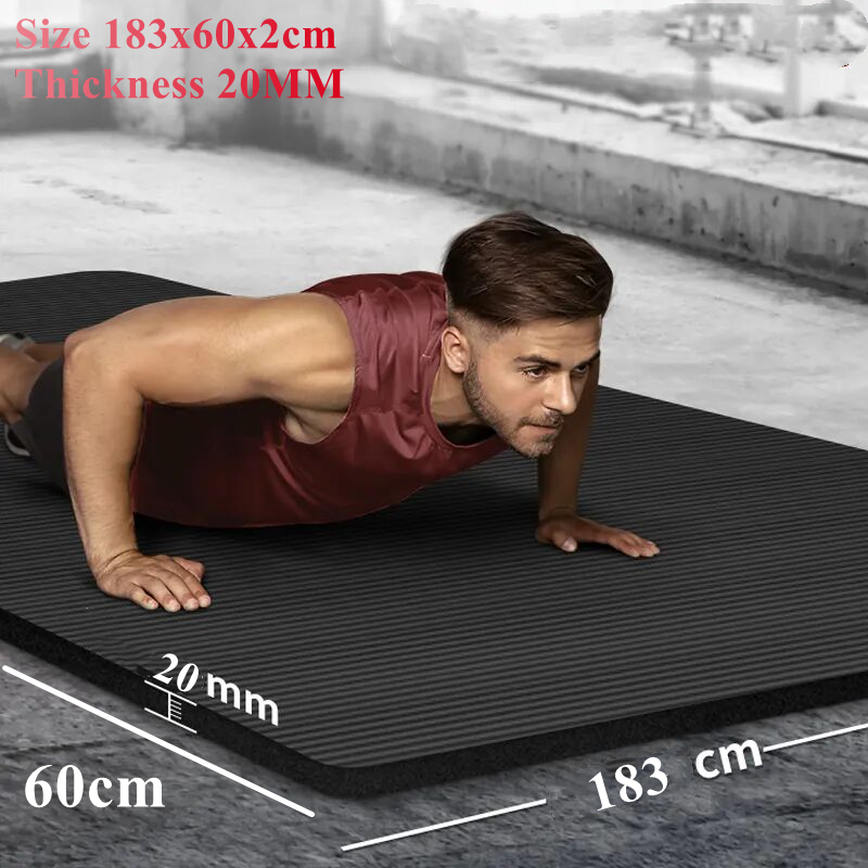 Esteras de Yoga gruesas de 185 - Pilates Yoga Mat Thickness reseña y precio