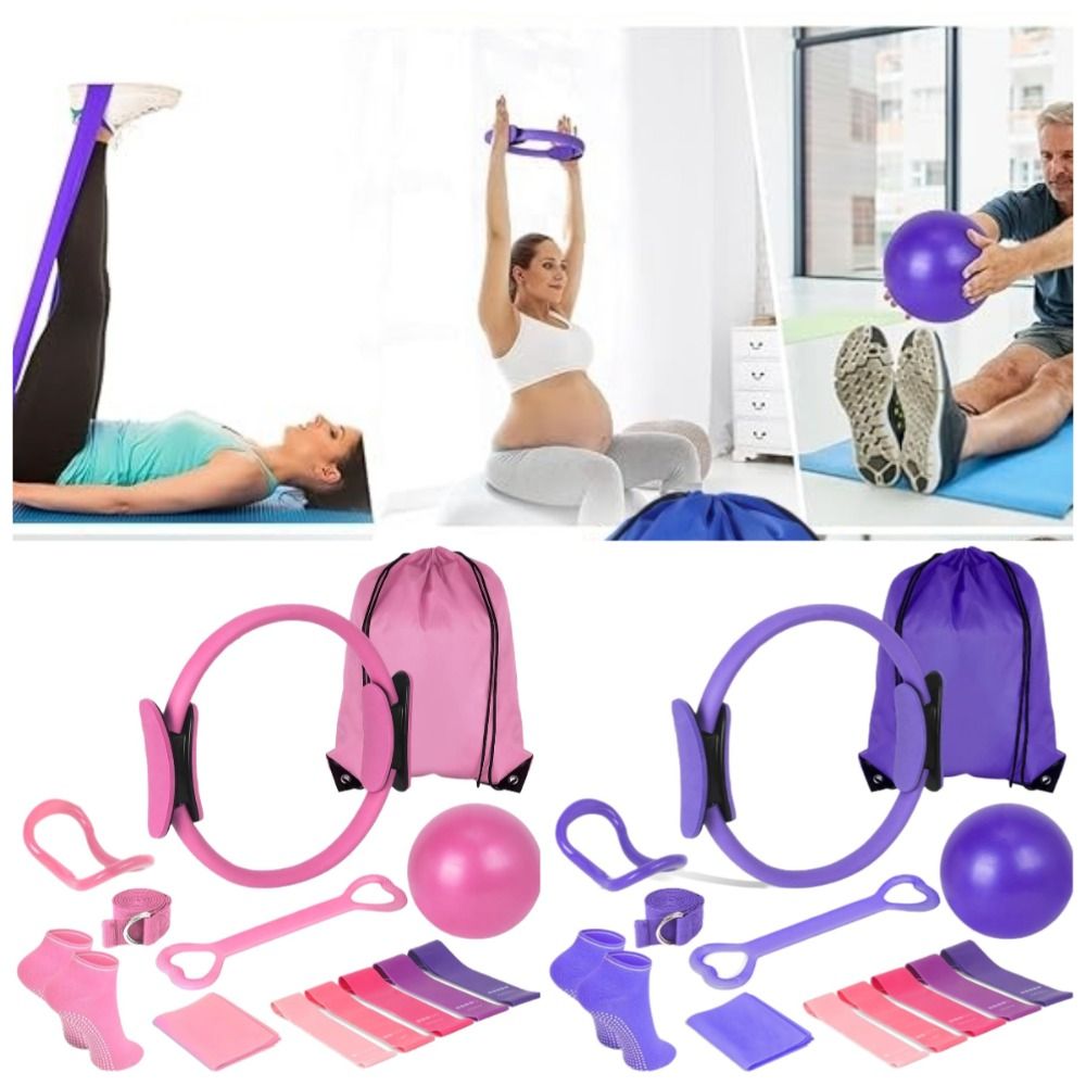 Juego de 13 Piezas de Pelotas  - Pilates Yoga For Weight Loss reseña y precio