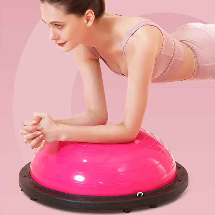 Balón de equilibrio semicircul - Pilates Yoga For Weight Loss reseña y precio
