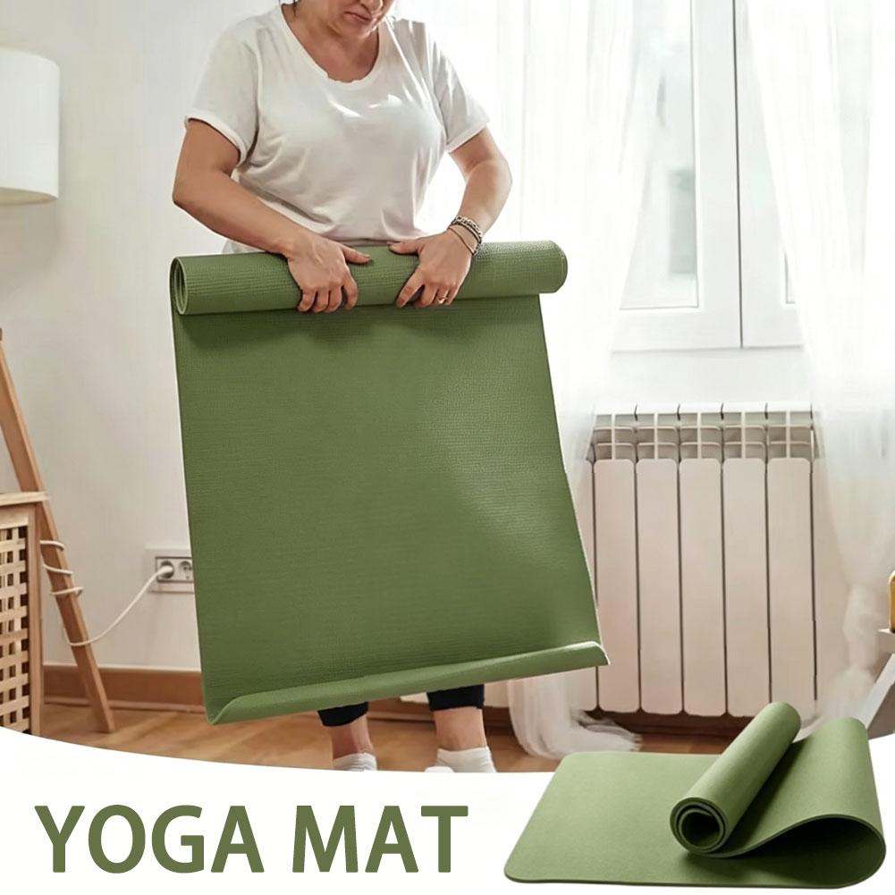 Esterilla de yoga gruesa antid - Pilates Yoga Mat Thickness reseña y precio