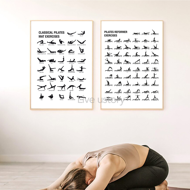 Póster de Lona sin Marco para  - Pilates Is Yoga reseña y precio