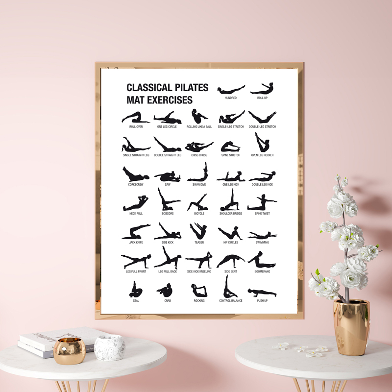 Póster de Lona sin Marco para  - Pilates Is Yoga reseña y precio