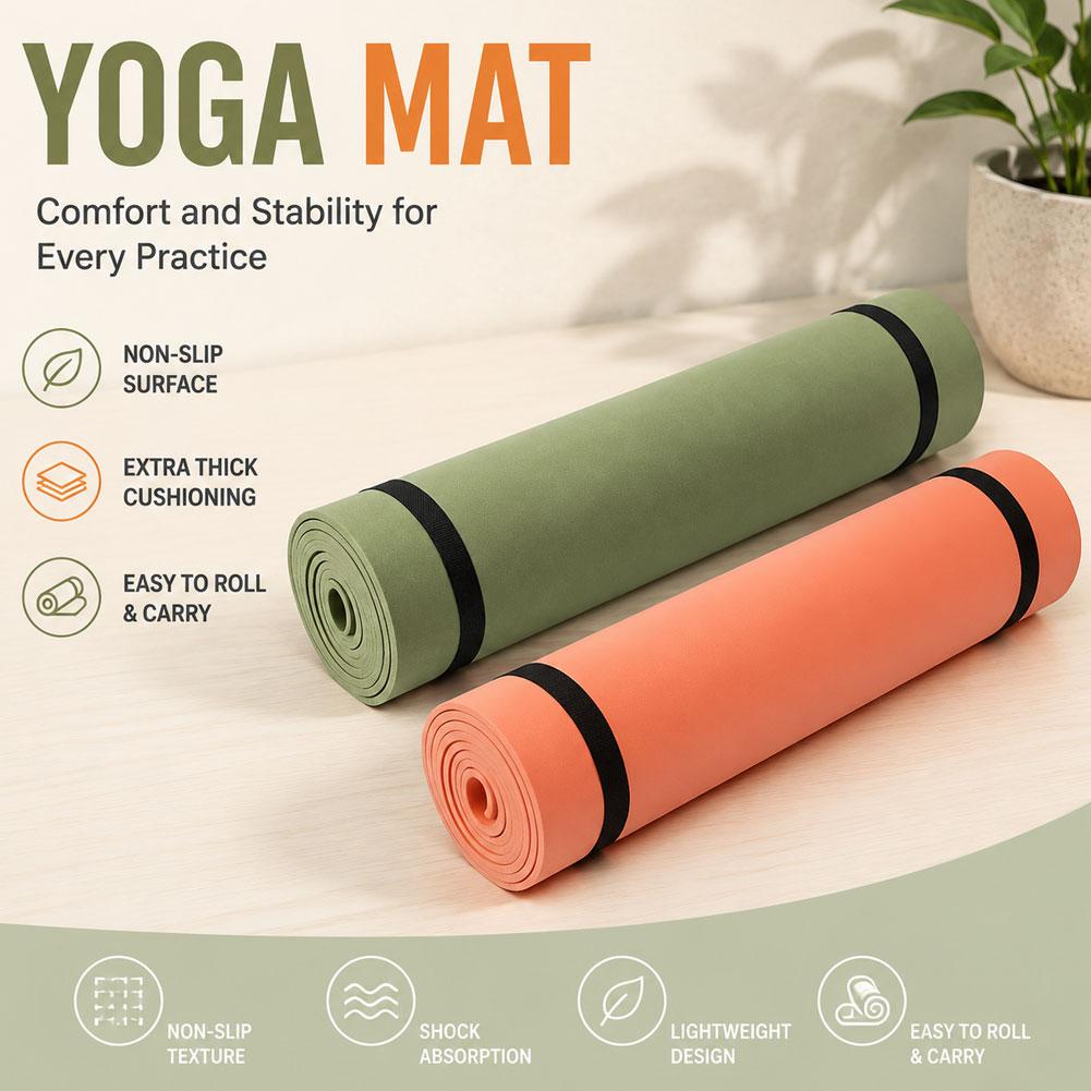 Esterilla de Yoga y Pilates An - Pilates Yoga Mat Thickness reseña y precio